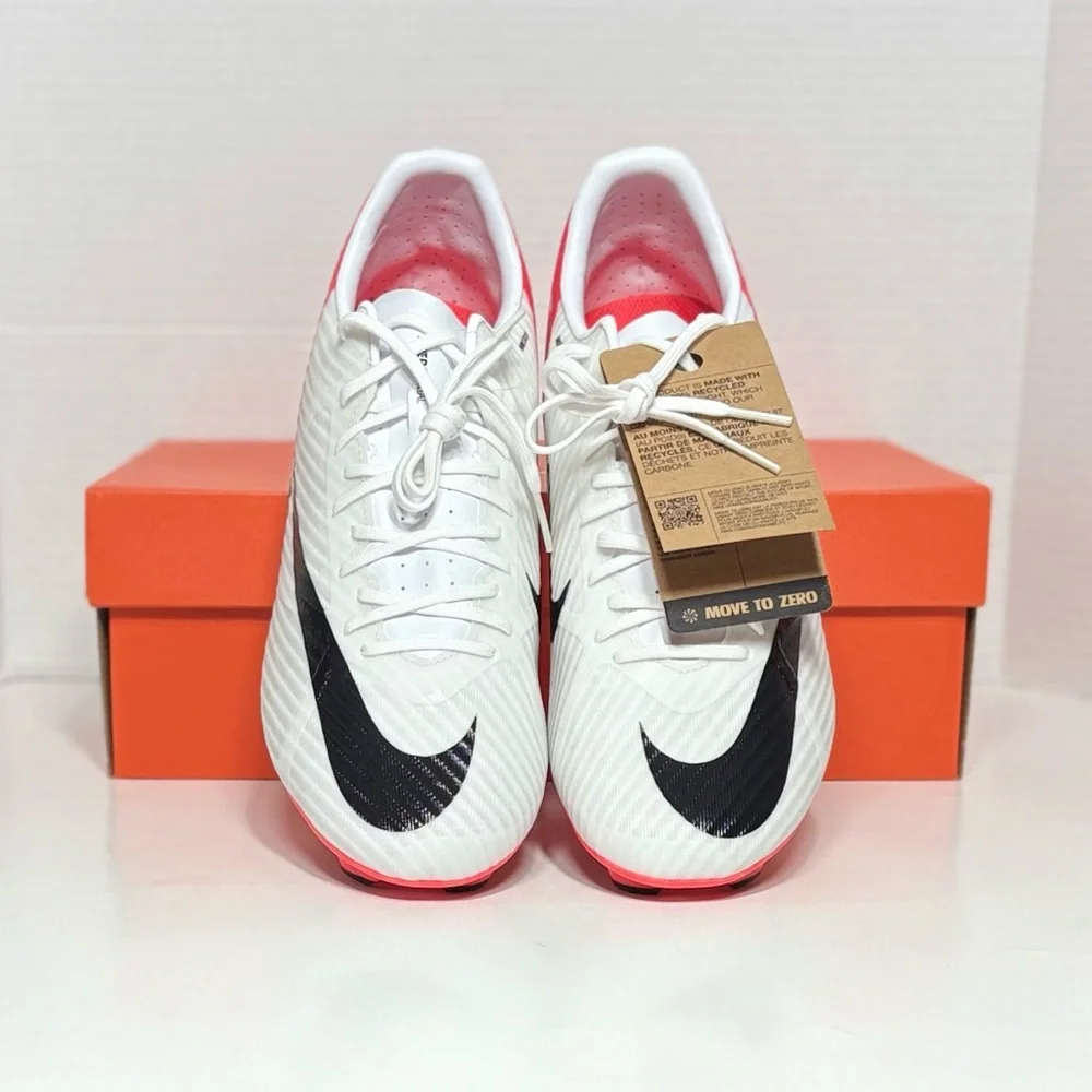 Size 10 Nike Zoom Mercurial Vapor 15 Academy FG/MG Mens Soccer Cleats DJ5631-600